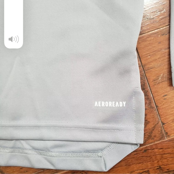 Adidas MLS Los Angeles Galaxy FC Mens 3/4 Zip Soccer Grey Pullover only Small - Picture 5 of 7